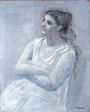 "Mulher de Branco", de Picasso, é parte do acervo do Museu Metropolitan, de Nova York (EUA). Foto: Reprodução