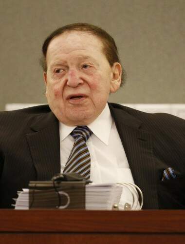 Sheldon Adelson foi o maior doador individual da campanha de 2012 com 100 milhões de dólares ao todo. (Foto: John Locher/AP)