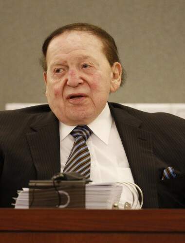 Sheldon Adelson foi o maior doador individual da campanha de 2012 com 100 milhões de dólares ao todo. (Foto: John Locher/AP)