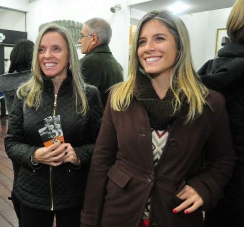 Marilise Alberton e Greta Musa estiveram no Teatro Bruno Kiefer. Foto: Livia Stumpf/ Especial