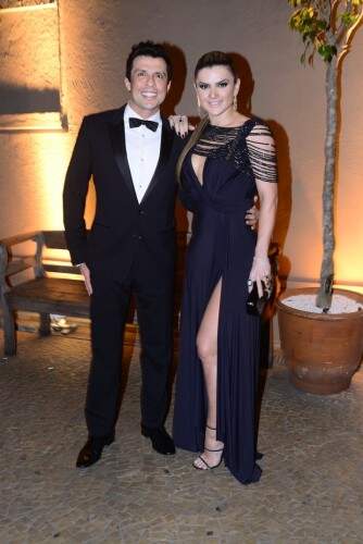 Mirella Santos e o marido, Wellington Muniz (Foto: Ag. News) 