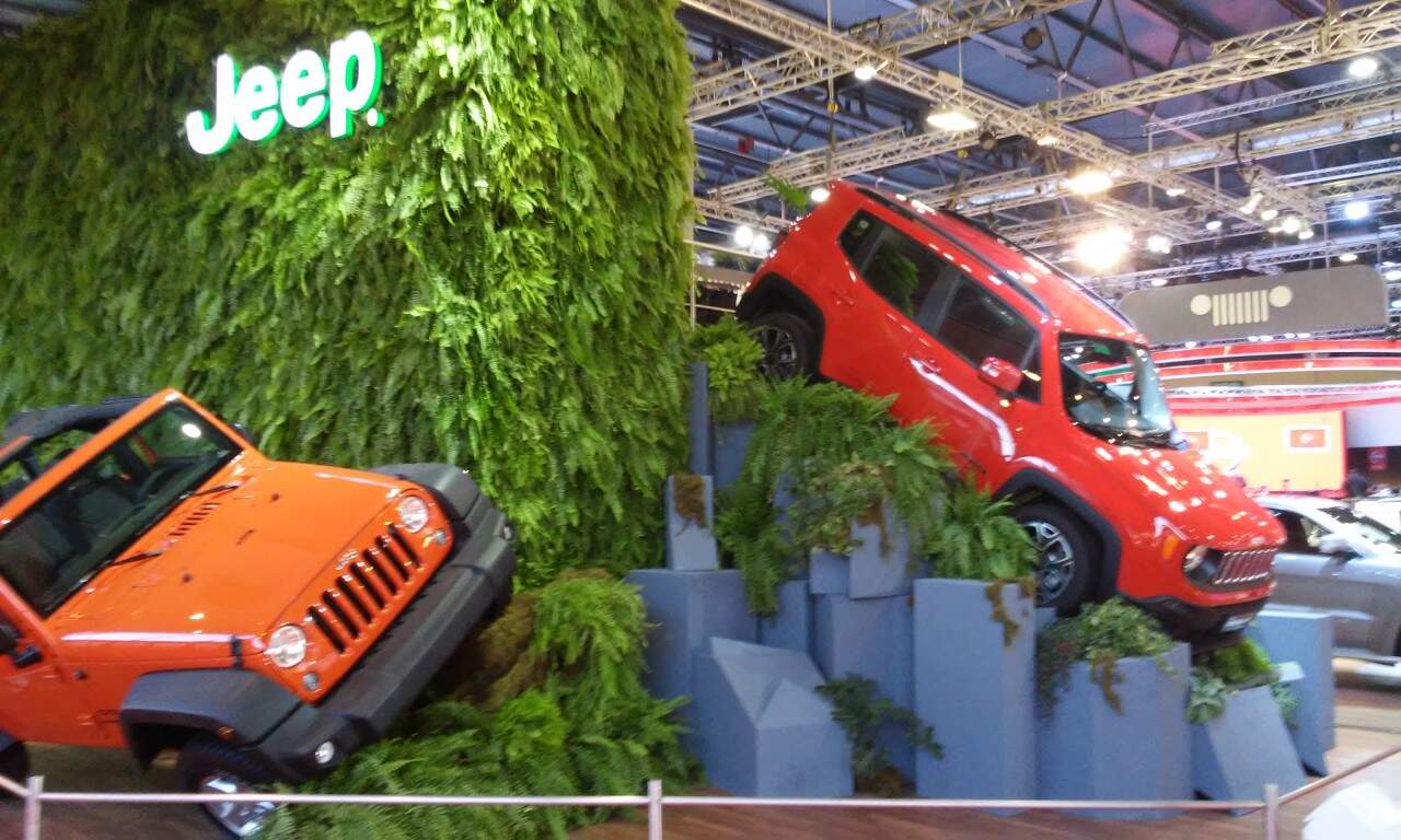 Jeep no Salão do Automóvel de Buenos Aires