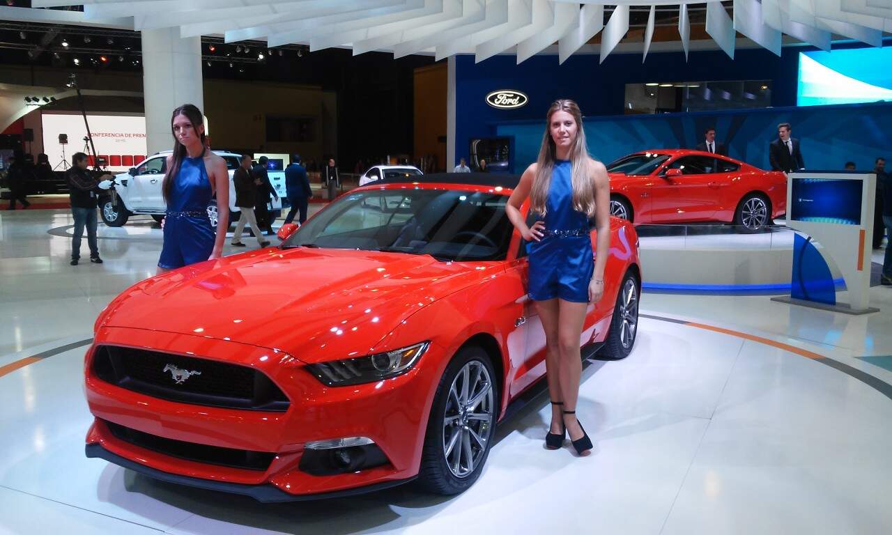 Ford Mustang no Salão de Buenos Aires 2015