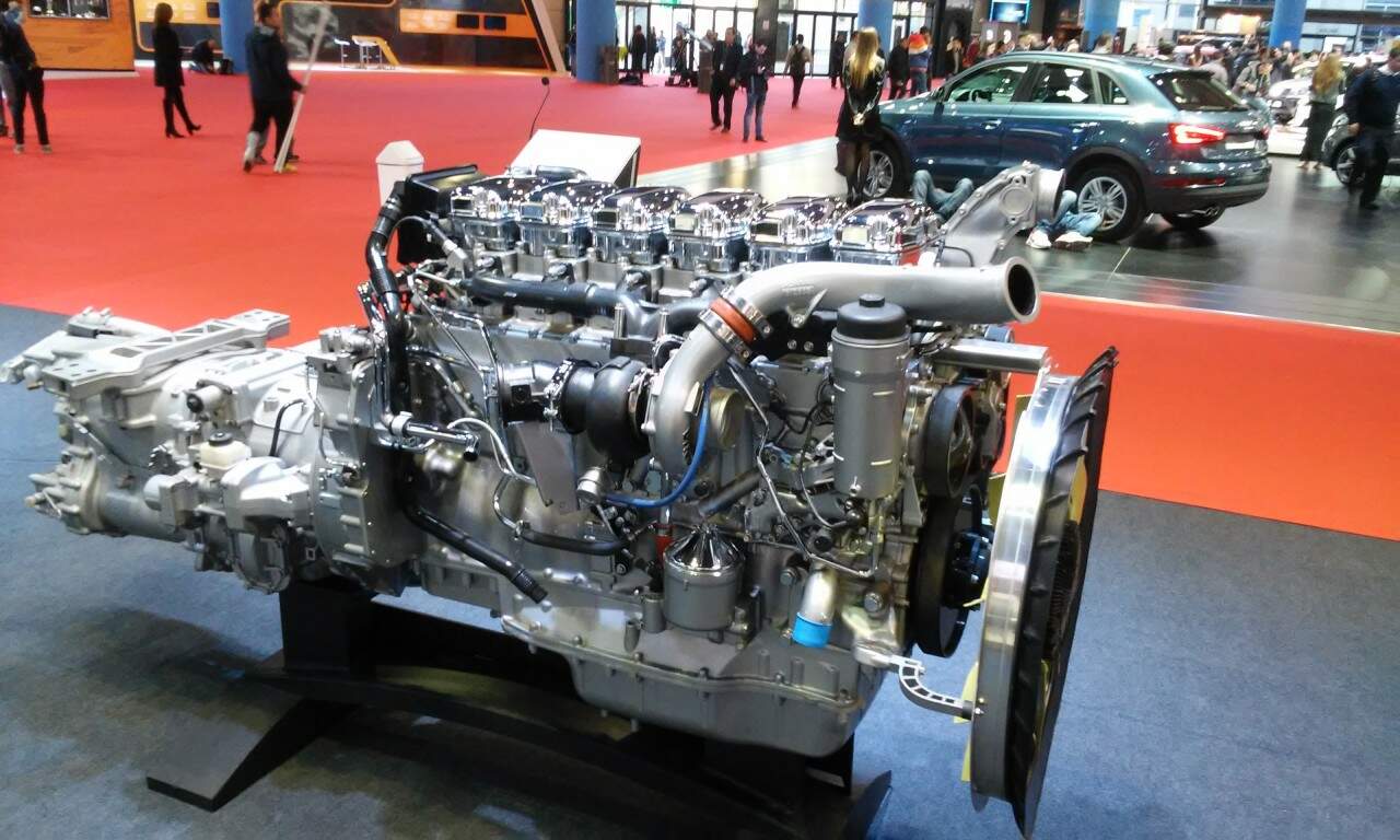 Motor Scania no Salão de Buenos Aires 2015