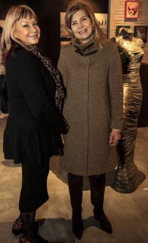 Arminda Lopes e Dirce Weber Bratz. (Foto: Guilherme Dias/divulgação) 