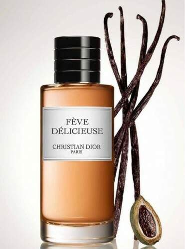 Perfume Fève Délicieuse, uma das essências de prestígio da grife Christian Dior. Foto:  Reprodução