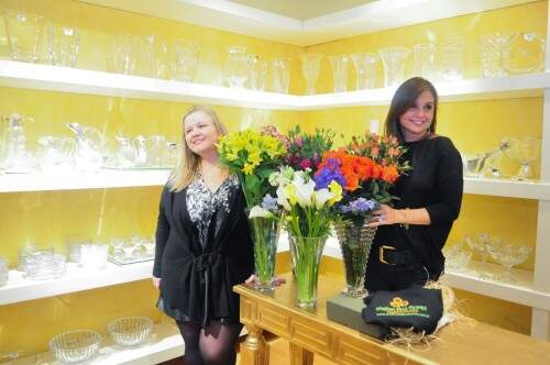 Mauren Motta e Angelica Martins: magia das flores em estilo de bom gosto. Foto: Livia Stumpf/Especial 