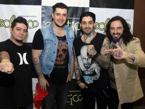 Banda Malta em festa na Zona Oeste do Rio (Foto: Ag. News)