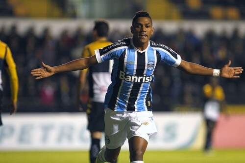Pedro Rocha fez o gol do Grêmio no tempo normal (Foto: Lucas Uebel/Grêmio)