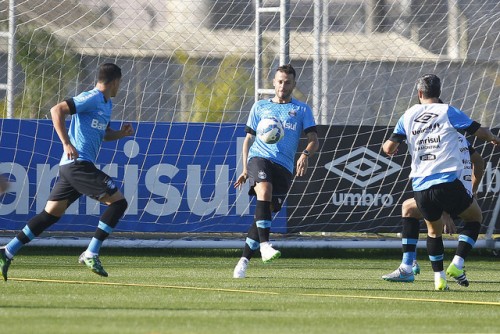 Bobô já treinou no CT Luiz Carvalho. (Foto: Lucas Uebel/Grêmio)