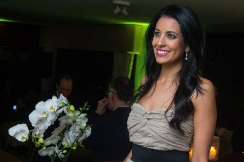 Cristiana Pinto Ribeiro: belo sorriso. Foto:  Jackson Ciceri/  O Sul