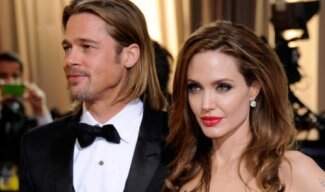Brad Pitt e Angelina Jolie. (Foto: Reprodução)