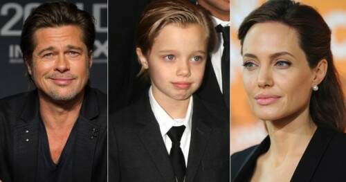 Desde pequena Shiloh, de 9 anos, gostava de usar roupas masculinas. Brad Pitt e Angelina Jolie estariam lidando de forma natural com as escolhas da herdeira, que prefere ser chamada de John. (Fotos: Reprodução)