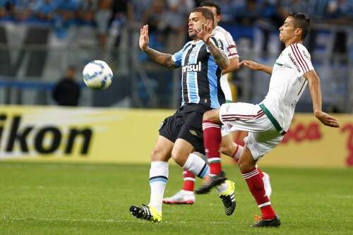 Fluminense saiu na frente do Grêmio. (Foto: Lucas Uebel/Grêmio)
