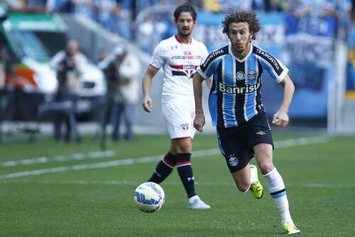 Galhardo fez falta contra o Palmeiras. (Foto: Lucas Uebel/Grêmio)