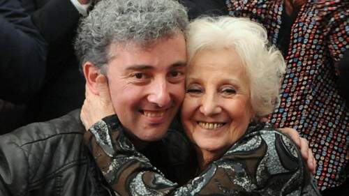 Presidente das Avós encontrou o próprio neto no ano passado. (Foto: Reprodução)