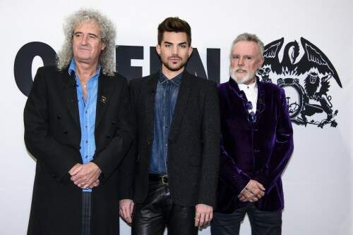 Brian May, Adam Lambert e Roger Taylor vão estar dia 21 de setembro em Porto Alegre. (foto: divulgação)