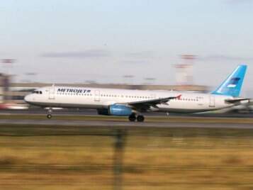 Airbus A-321 tinha como destino o aeroporto Pulkovo da cidade russa de São Petersburgo. (Foto: Reprodução)