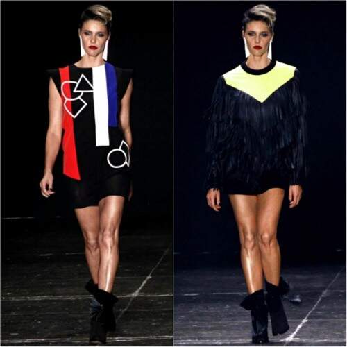 Fernanda Lima  saiu aplaudida como uma das protagonistas dos 20 anos do São Paulo Fashion Week. (foto: reprodução)