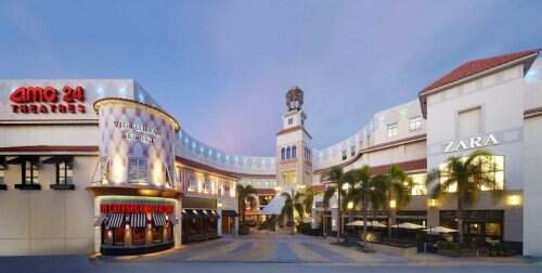 O Aventura Mall tem opções baratas de restaurantes. (Foto: Reprodução)