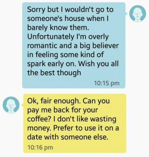 Conversa que os dois tiveram pelo celular (em inglês). (Foto: Reprodução)