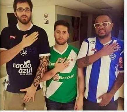 Foto que gerou o comentário ofensivo ao humorista. (Foto: Reprodução)
