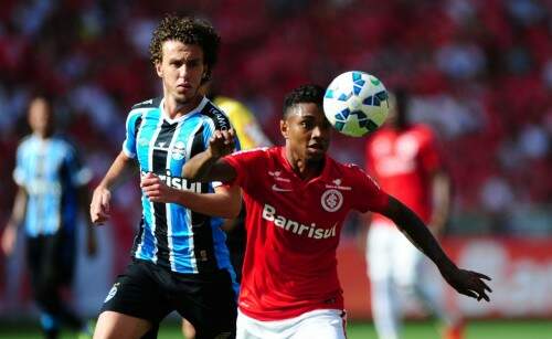Gre-Nal foi muito disputado na primeira etapa. (Foto: Ricardo Duarte/Inter)
