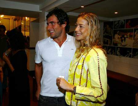 Luana Piovani com Felipe Simão, por quem afirma ter sido traída. (Foto: Reprodução)
