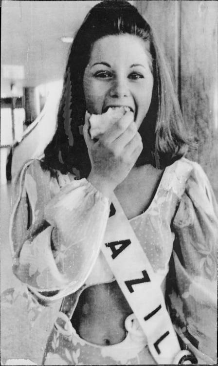 Vers Fischer, Miss Brasil. (Foto: Reprodução)
