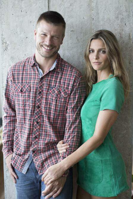 Rodrigo Hilbert e Fernanda Lima. (Foto: Reprodução)