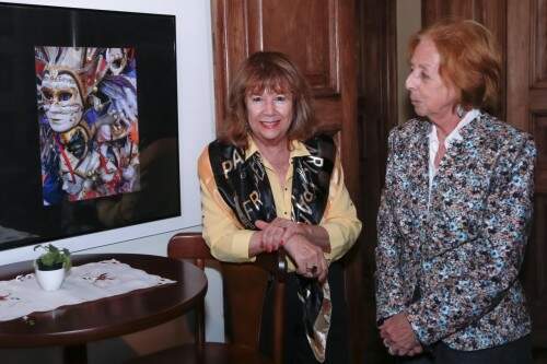 Heloísa Pacheco Prates e Ivanir Cunha. (Foto:  Lenara Petenuzzo/especial)