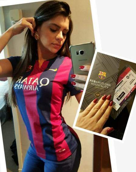 Kikinha, amiga de Neymar. (Foto: Reprodução)