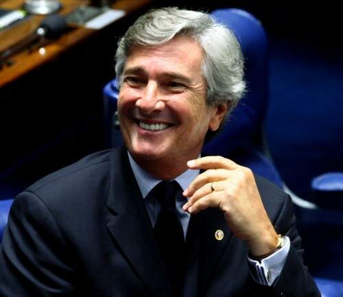 Collor discorreu sobre sua própria experiência de impeachment. (Foto: Reprodução)