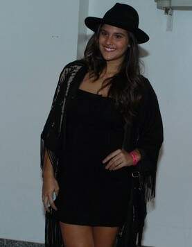 Giulia Costa com modelito country. (Foto: Reprodução)