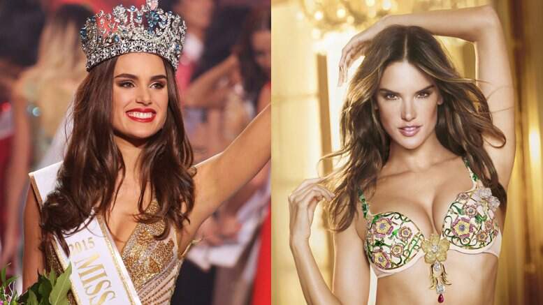 Paraguaia chamou a atenção pela semelhança com a top brasileira Alessandra Ambrósio (D). (Crédito Reprodução) 