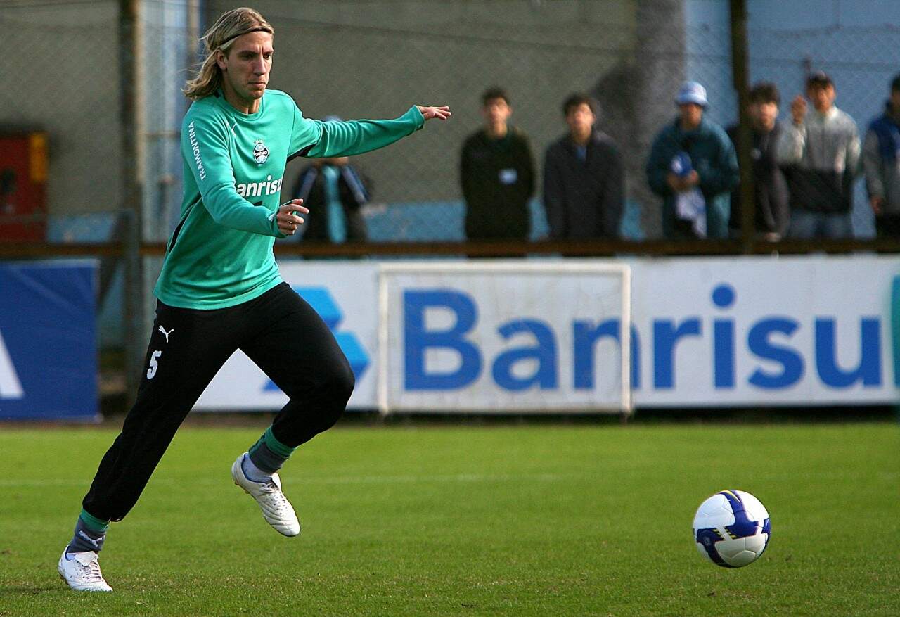 Jogador nos tempos de Grêmio. (Crédito: Lucas Uebel/OSul