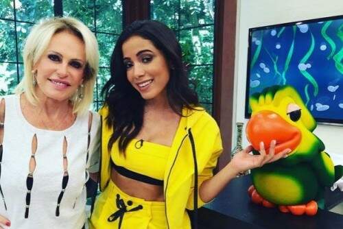 Ana Maria Braga dá "chamada" em Anitta. (Foto: Reprodução)