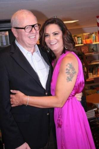 Luiza Brunet e Lirio Parisotto. (Foto: Reprodução)