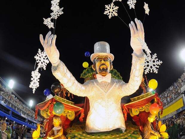 Desfile da Império da Tijuca, na Sapucaí (Foto: Reprodução)