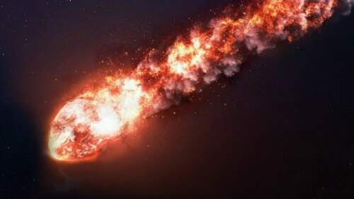 Rocha espacial liberou o equivalente a 13 mil toneladas de TNT.(Foto: Reprodução)