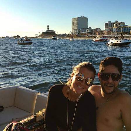 Ina Freitas e Jorge esperavam o primeiro filho. (foto: reprodução)