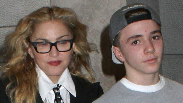 Madonna e Rocco. (foto: reprodução)