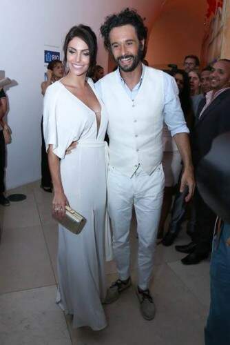 Rodrigo Santoro e Mel Fronckonwiak