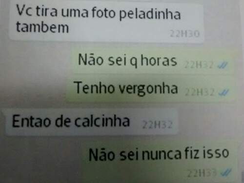 Suspeito enviava mensagens a criança, mas pai e madrasta descobriram o assédio e passaram a dialogar com ele até coletar as mensagens impróprias para uma criança de 11 anos. (Crédito: Reprodução)