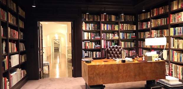 Escritório da casa. (Foto: Reprodução/ Hylton & Hyland)