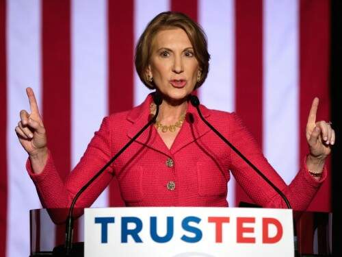 Ela é pré-candidata à vice-presidência dos Estados Unidos pelo Partido Republicano. (Foto: Reprodução)