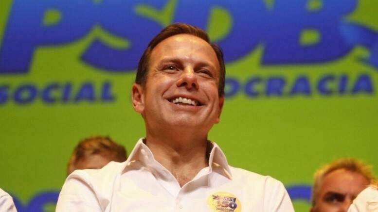 João Doria (PSDB), que venceu no primeiro turno na capital paulista, está em terceiro lugar no ranking. (Foto: Reprodução)