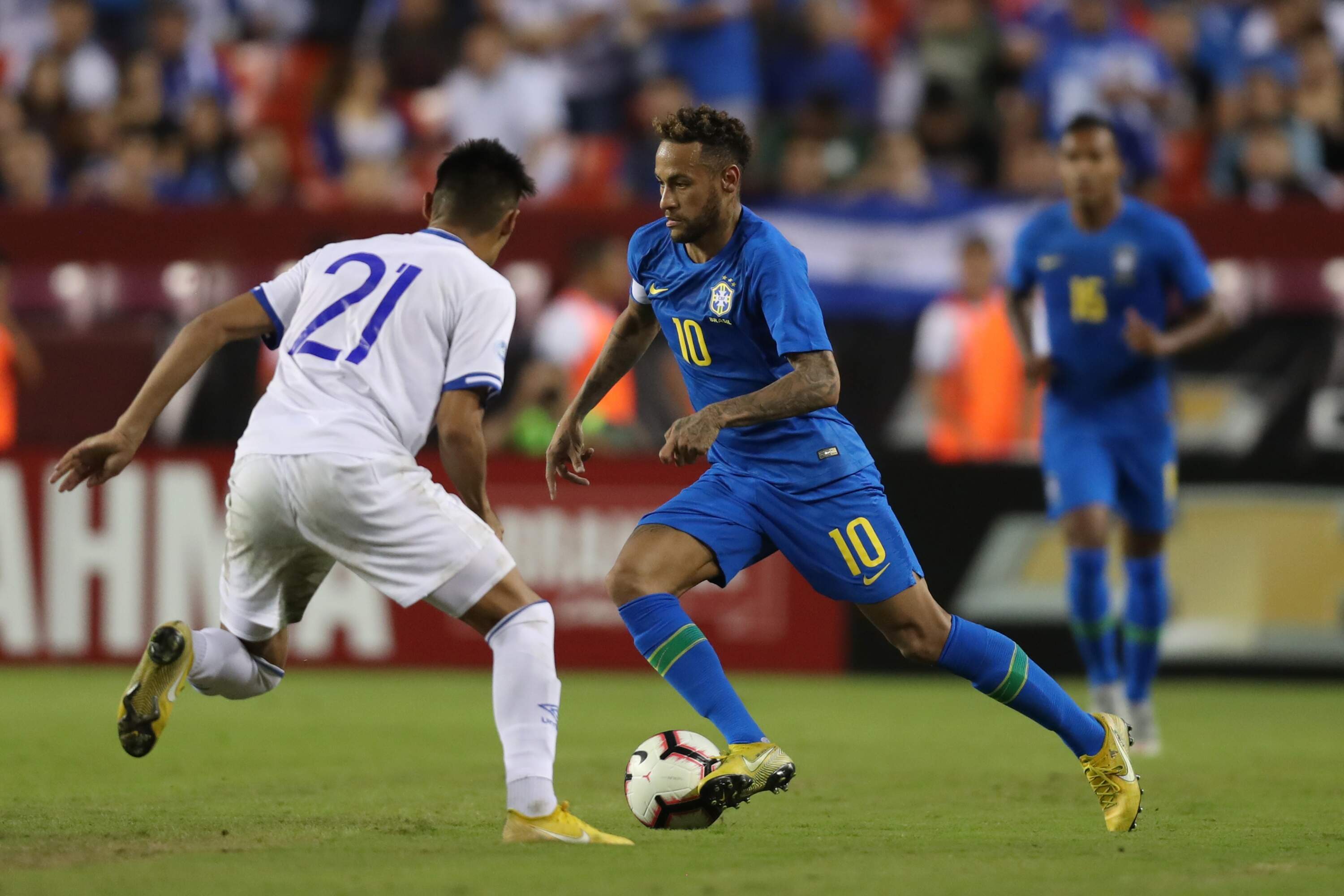 11-9-2018 - Amistoso El Salvador 0 Brasil 5. Neymar-1