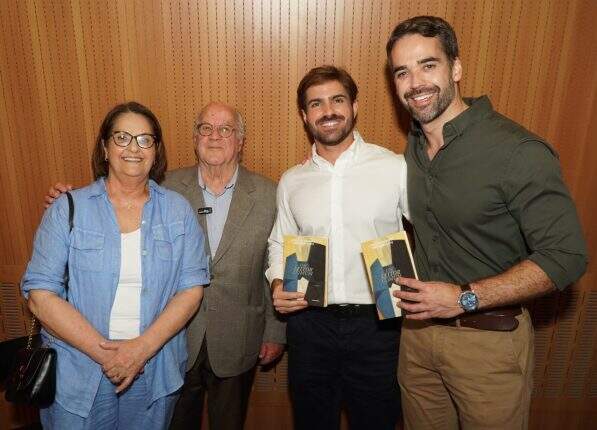 Rosa Eliana de Figueiredo, José Luís Leite, Thalis Bolzan e Eduardo Leite