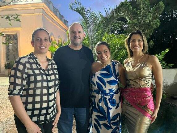 Leticia Huff, Paulo Pitrez, Daniela Miranda e Tainá Vidal